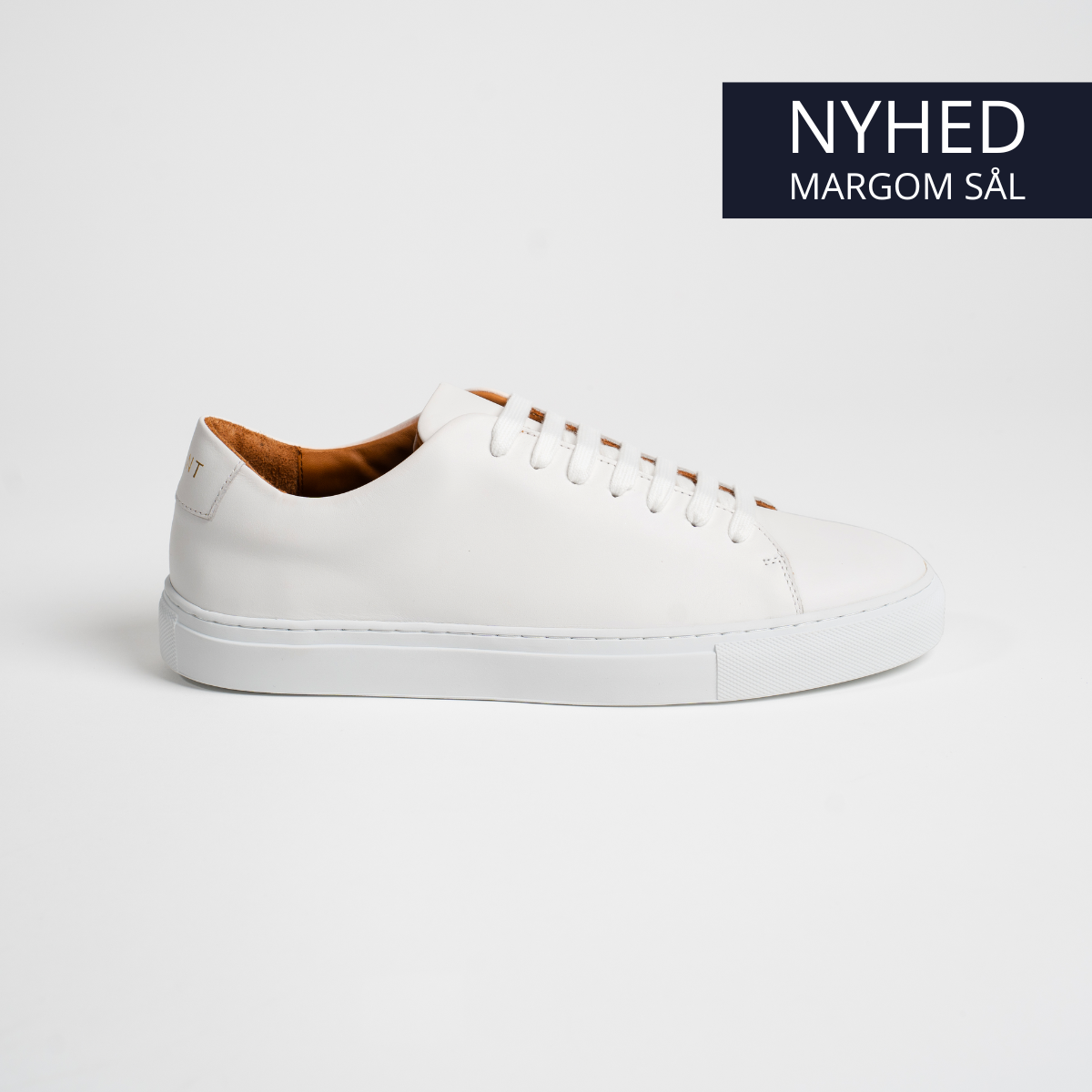 Essential     Hvid   Sko   Læder   Størrelse 40 Errant Sneaker