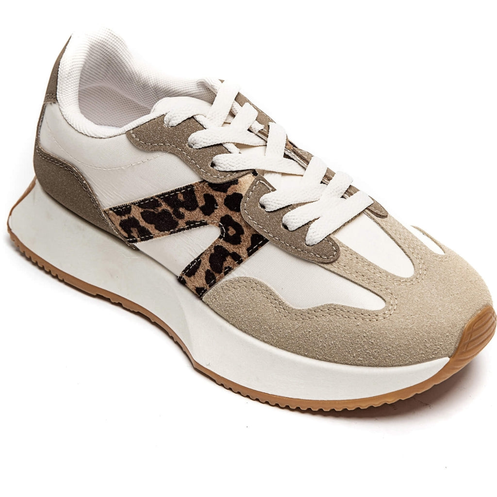 Annick Dame  S 8917   Leopard Shoes Sneaker