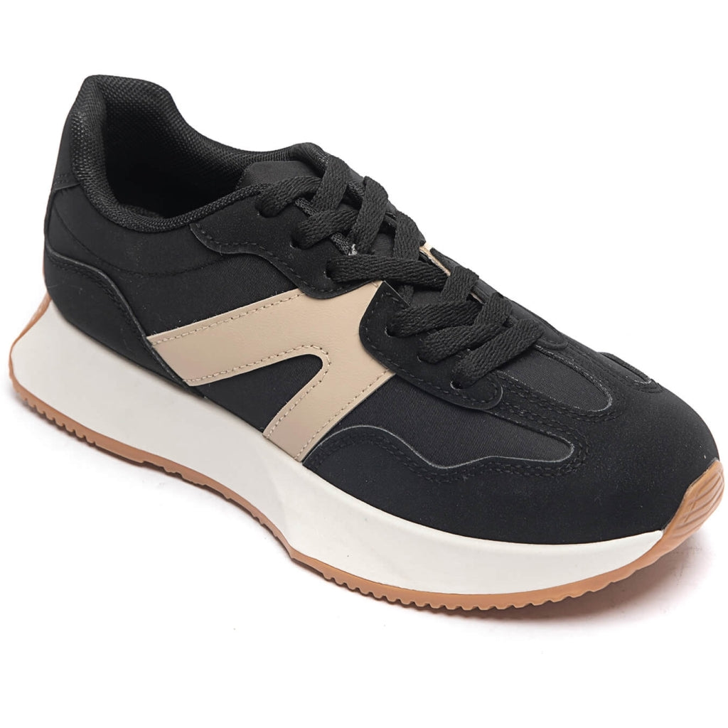 Annick Dame  S 8917   Black Shoes Sneaker