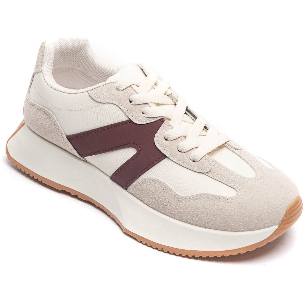 Annick Dame  S 8917   Wine Shoes Sneaker