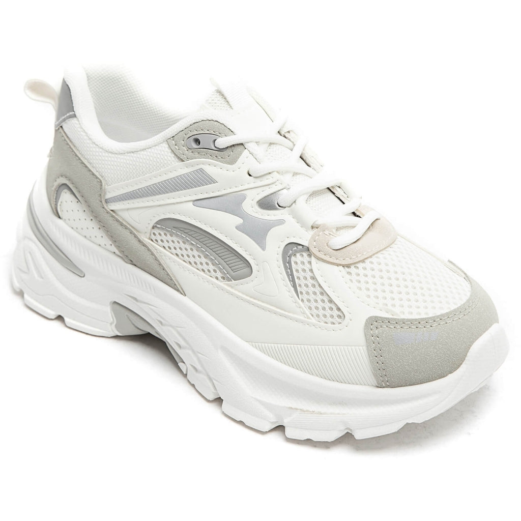 Amira Dame  S 8923   White Shoes Sneaker