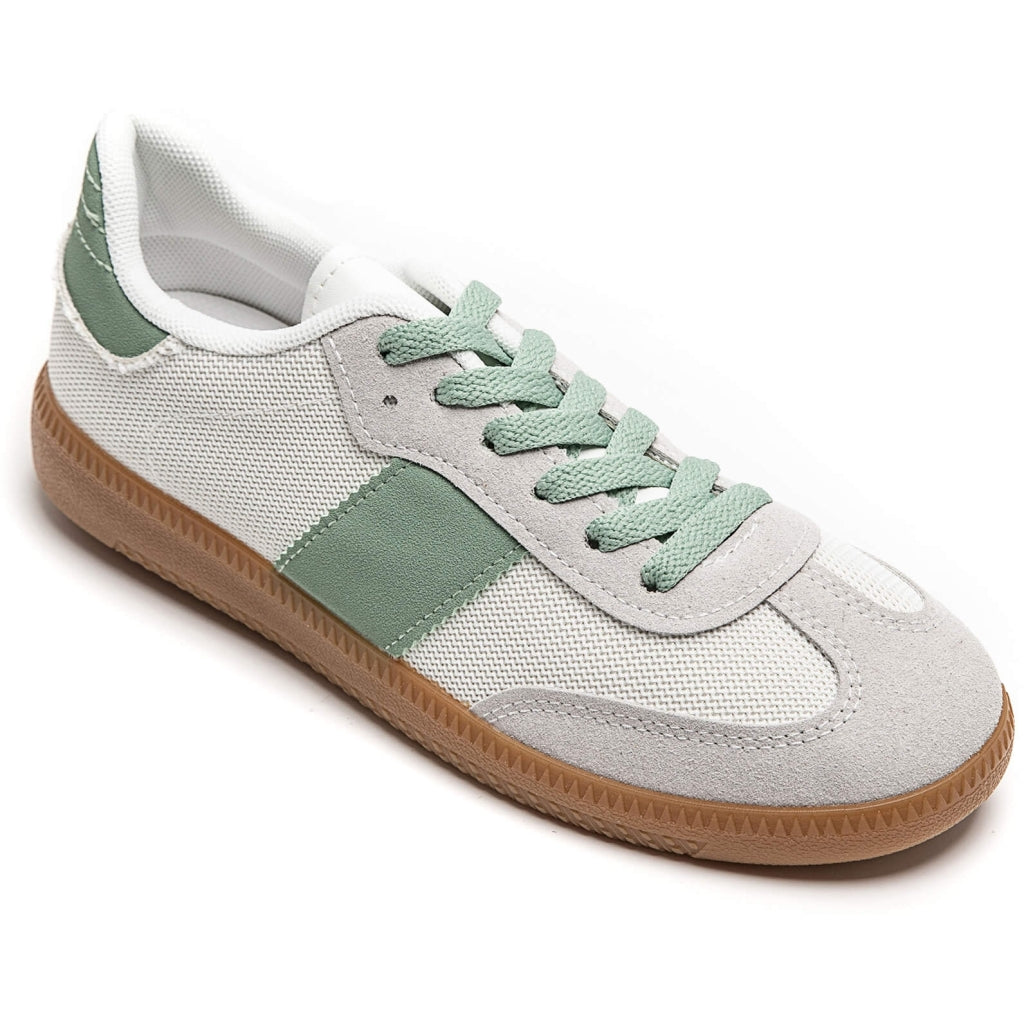 Elie Dame  S 8965   Green Shoes Sneaker