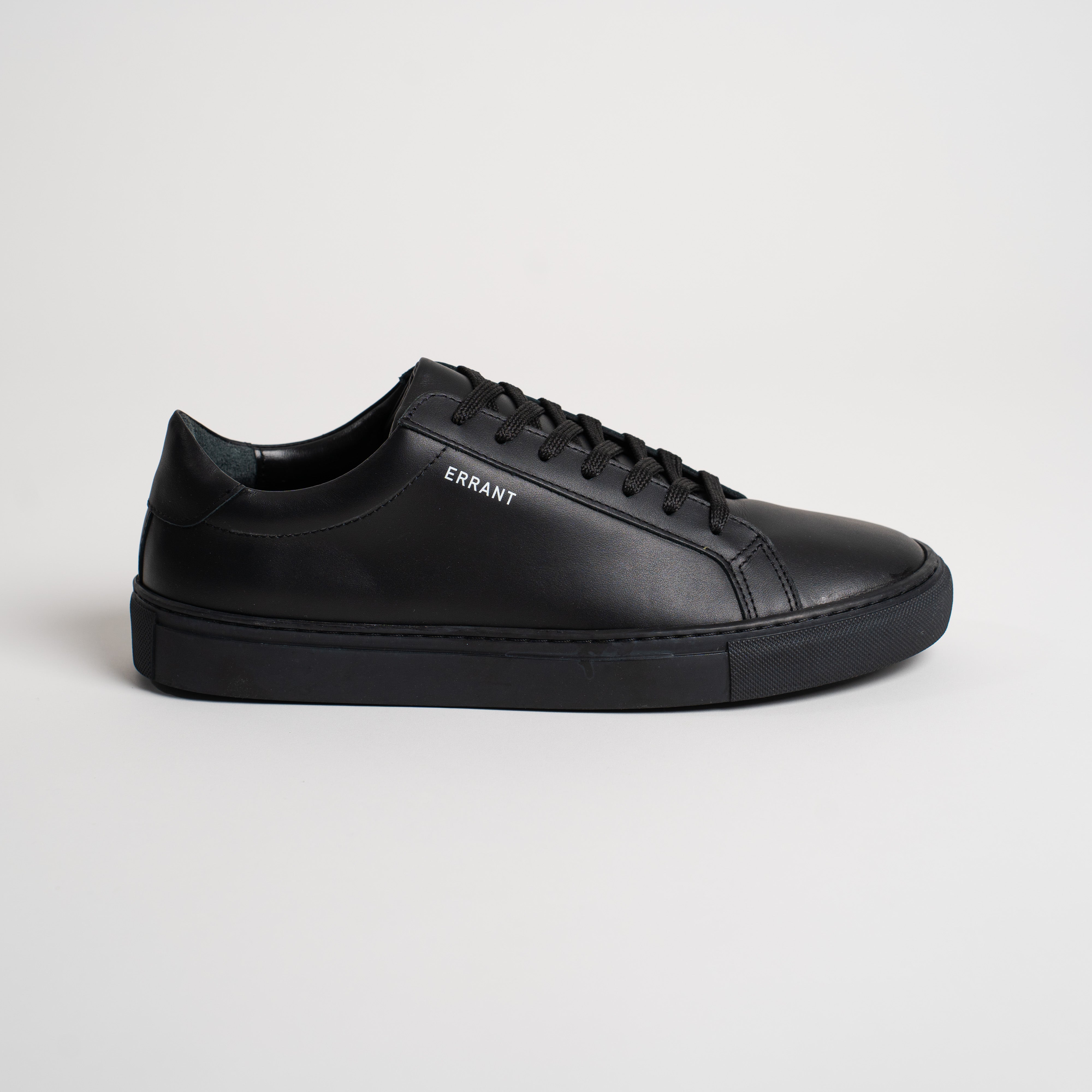 Essential     Sort   Sko   Læder   Størrelse 38 Errant Sneaker