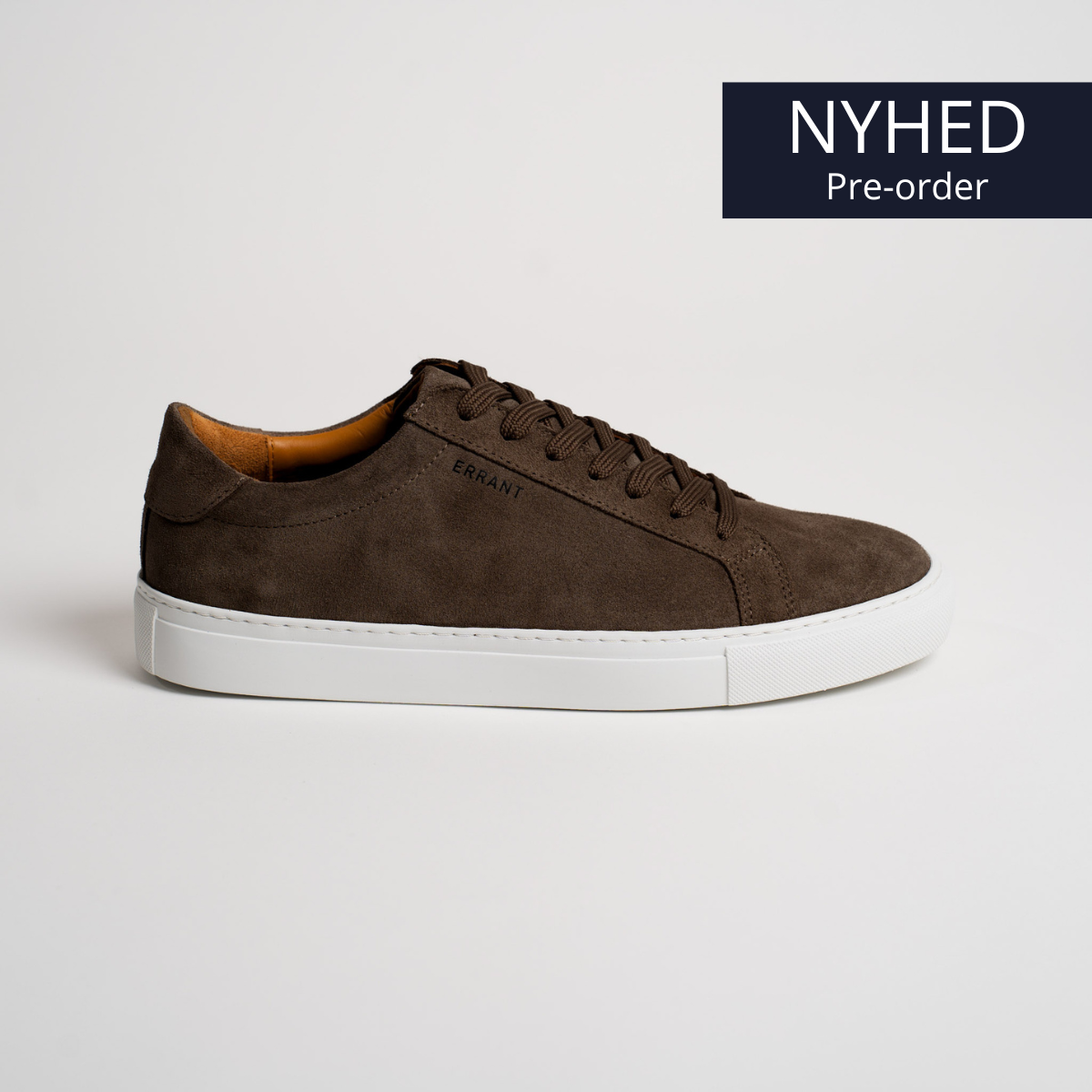 Essential     Dark Brun   Sko   Ruskind   Størrelse 40 Errant Sneaker