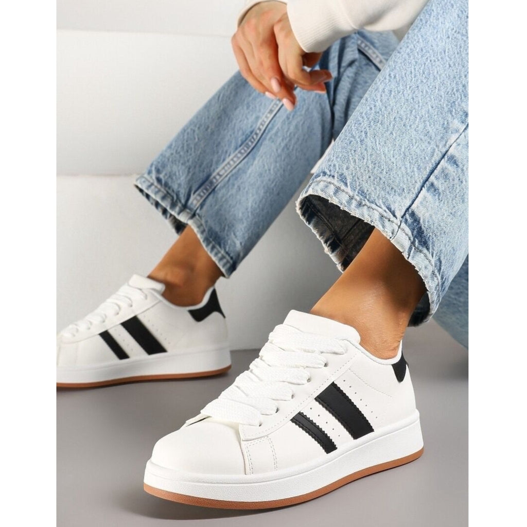 Ginette Dame S A 123 – Hvide Sneakers til Sommerudsalg
