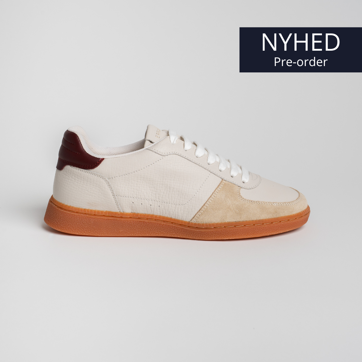 Retro     Beige Light Gum   Sko   Læder   Størrelse 40 Errant Sneaker
