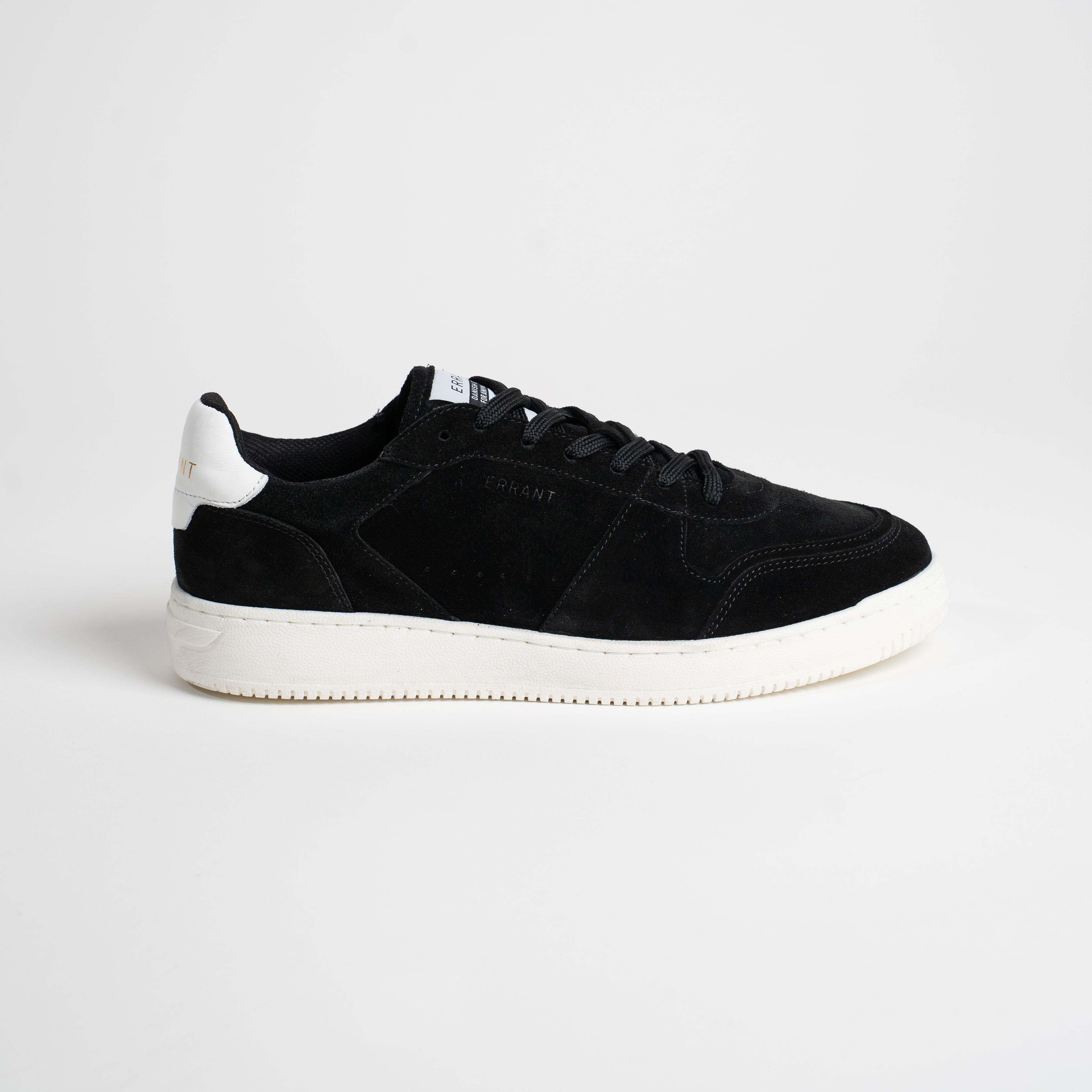 Errant Low Sneakers i Ægte Læder - True Sort Tilbud!