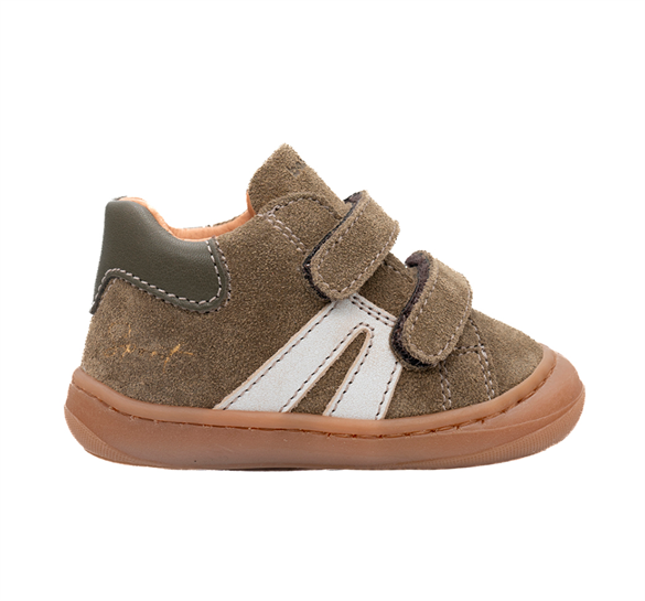 Argo S. Velcro Sneakers i Støvet Kaki – Fantastisk Tilbud!